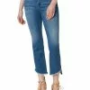 OJG Adored High Rise Kick Flare Jeans In Get On With It Clothing