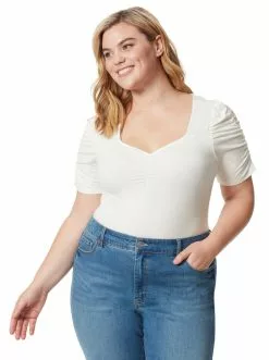 OJG Amelie Bodysuit In Gardenia