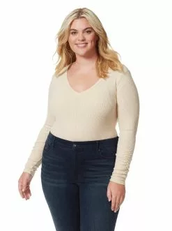 OJG Kira Bodysuit In Oatmeal