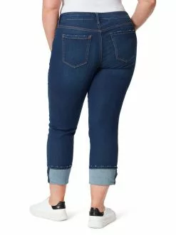OJG Arrow Straight Ankle Jeans In Sea Wolf