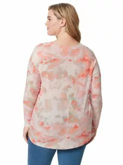 OJG Melinda Top In Crabapple Tie Dye