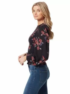OJG Aniya Blouse In Floral Spray