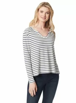 OJG Esma Top In Gardenia Stripe Clothing