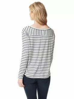 OJG Esma Top In Gardenia Stripe Clothing