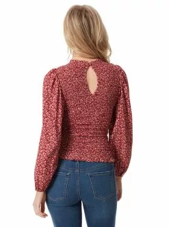 OJG Clothing Aniya Blouse In Floral Sundown