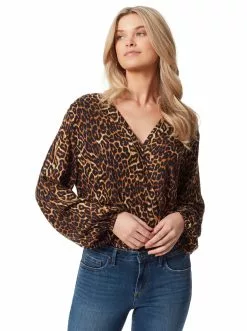 OJG Arya Bodysuit In Chic Leopard