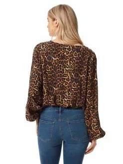 OJG Arya Bodysuit In Chic Leopard
