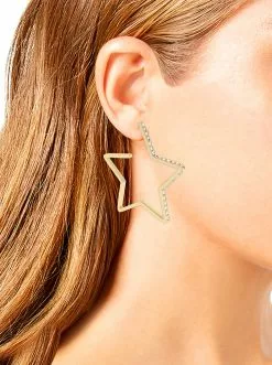 Centric Brands - Jewelry Celestial Hoop Earrings Vacation Vibes