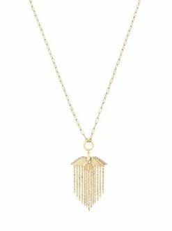 Centric Brands - Jewelry Bird Fringe Pendant Necklace