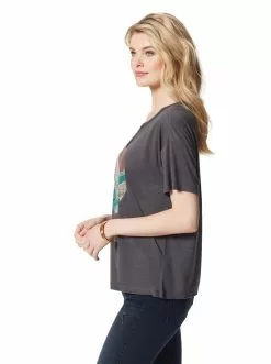 OJG Clothing Aitana Tee In Charcoal