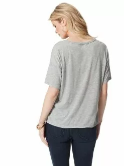 OJG Aitana Tee In Light Heather Grey