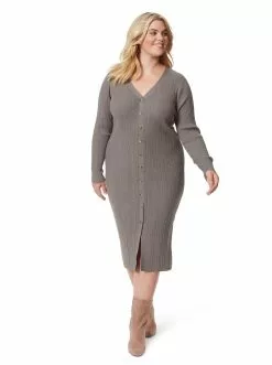 OJG Austyn Dress In Charcoal