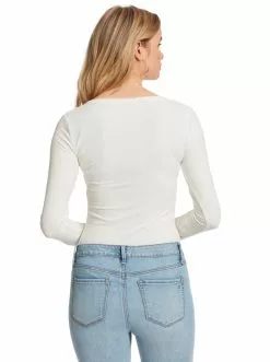 OJG Carrie Bodysuit In Gardenia