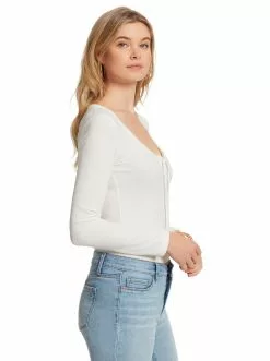 OJG Carrie Bodysuit In Gardenia