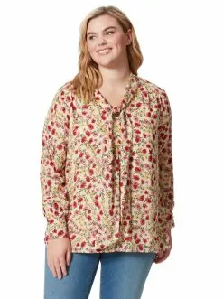 OJG Clothing Dazed Blouse In Canvas Posies
