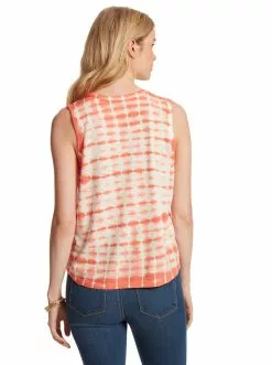 OJG Clothing Knox Tank In Emberglow Tie Dye