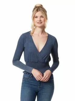 OJG Dylan Blouse In Black Iris