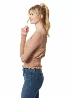 OJG Clothing Dylan Blouse In Chanterelle