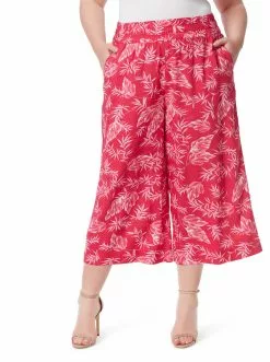 OJG Clothing Rosalie Wide Leg Pant In Summer Bloom