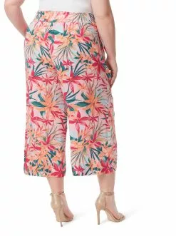 OJG Rosalie Wide Leg Pant In Floral Canopy