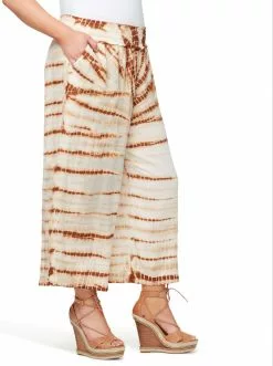 OJG Lanie Pant In Argan Tie Dye Clothing