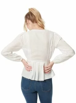 OJG Miranda Blouse In Gardenia