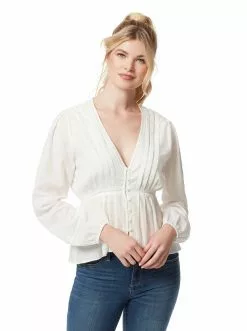 OJG Miranda Blouse In Gardenia
