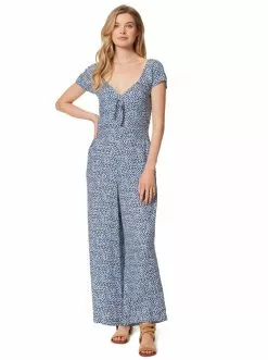 OJG Forest Jumpsuit In Paint Daubs Clothing