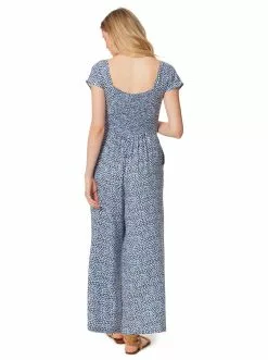 OJG Forest Jumpsuit In Paint Daubs Clothing