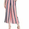 OJG Rosalie Wide Leg Pant In Black Iris Stripe Clothing