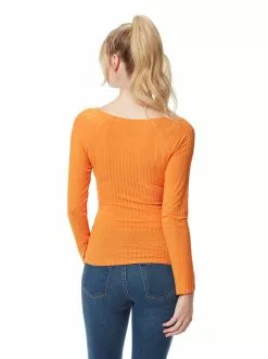 OJG Clothing Kiki Top In Orange Ochre