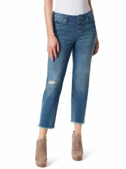 OJG Arrow Straight Ankle Jeans In Dexie