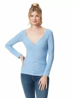 OJG Clothing Kiki Top In Bel Air Blue