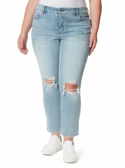 OJG Spotlight High Rise Straight Jeans In Sweet Words Clothing