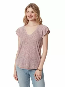 OJG Clothing Gracie Tee In Crushed Berry
