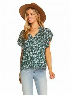 OJG New Arrivals Alaina Top In Wild Side