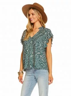 OJG New Arrivals Alaina Top In Wild Side