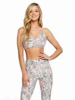 Rockfit Allie Sport Bra In Rosette Wildflower Grove