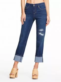 OJG Arrow Straight Ankle Jeans In Sea Wolf