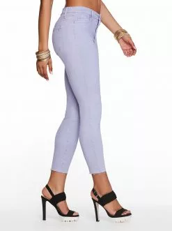 OJG Clothing Adored High Rise Ankle Skinny Jeans In Thistle Down