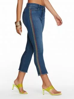 OJG Arrow Straight Ankle Jeans In Claim To Fame Clothing
