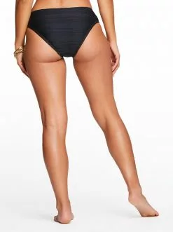 Amerex Basic Solids Hipster In Black Swim