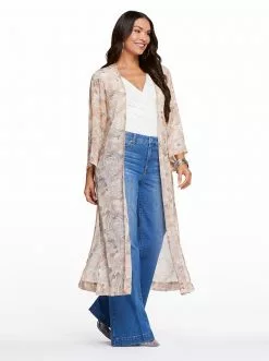 OJG Blakely Duster In Wild Paisley