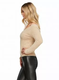 OJG Braxten Top In Oatmeal Clothing