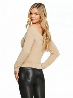 OJG Braxten Top In Oatmeal Clothing