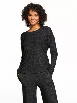 Rockfit Clothing Cadence Pullover In Heather Black