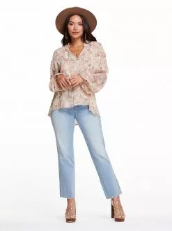 OJG New Arrivals Celeste Top In Wild Paisley