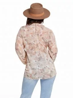 OJG New Arrivals Celeste Top In Wild Paisley