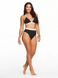 Amerex Chop & Change High Waisted Bottom In Black