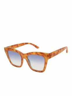 CIO Classic Rectangular Sunglasses In Honey Tortoise EYEWEAR